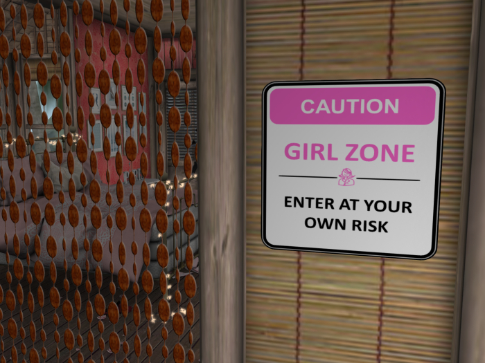 Happy Sign: Girl Zone