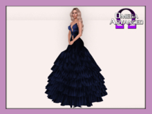 AFD Veronica Ballgown Indigo BOM & Appliers