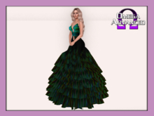 AFD Veronica Ballgown Teal BOM & Appliers