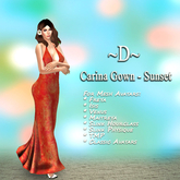 ~D~ Carina Gown - Sunset