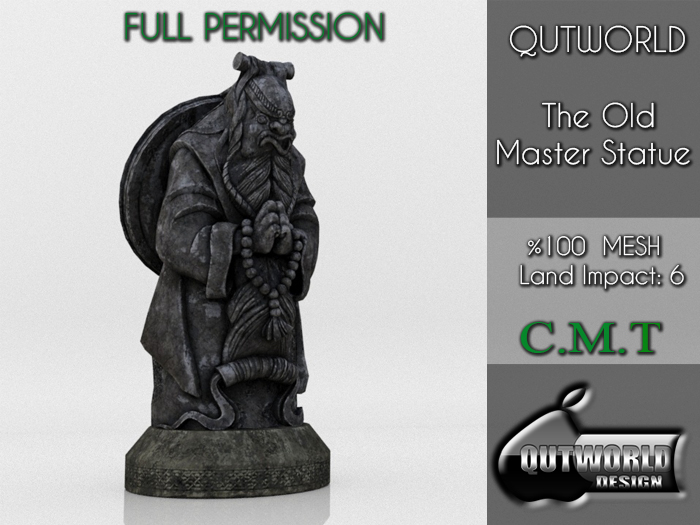 .::QUTWORLD The Old Master Statue::.FP 