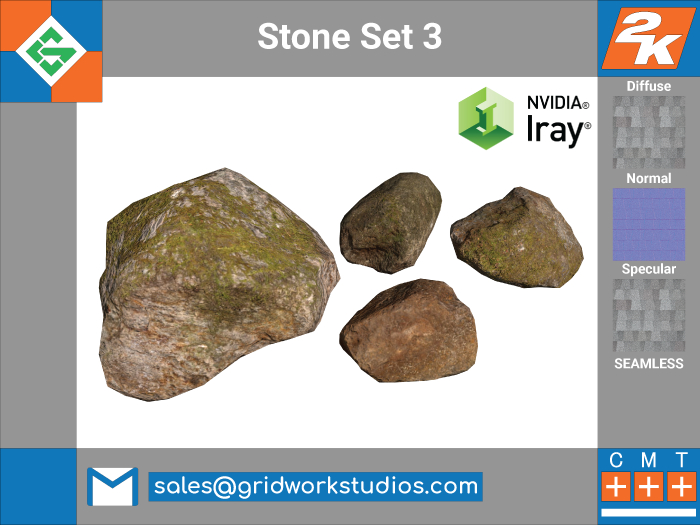 MESH: Stone Set 3
