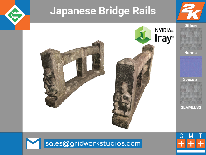 [ G.W.S. ] MESH: Stone Bridge Rails