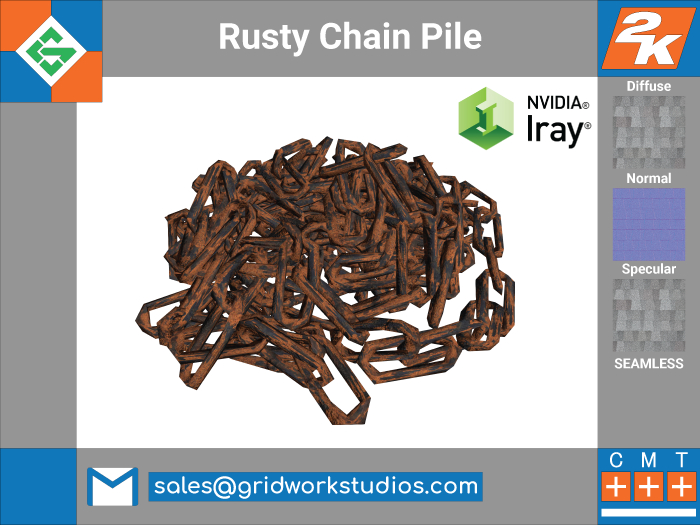 MESH: Rusty Chain Pile