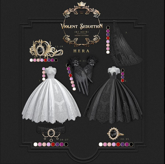 Violent Seduction - Hera Ring (Red)