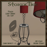 Boca Raton Lamp Side Table B12