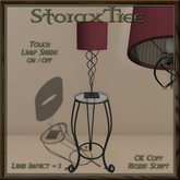 Boca Raton Lamp Side Table B10