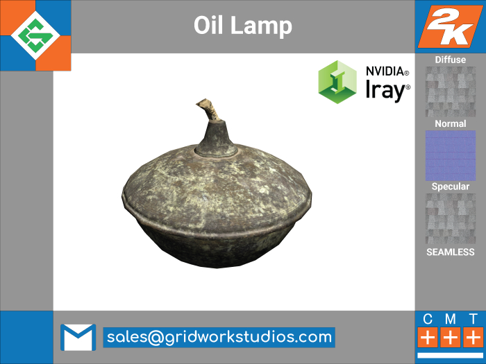 MESH: Oil Lamp