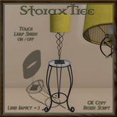 Boca Raton Lamp Side Table A17