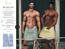 S&P Spa interative towel male sky (wear to unpack)