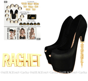 REIGN. - Say It! - 2 Piece Set - Gold & Silver - Rachet