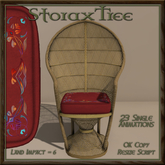 Boca Raton Peacock Chair A12