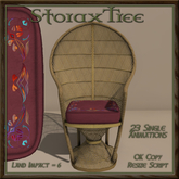 Boca Raton Peacock Chair A10