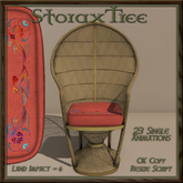 Boca Raton Peacock Chair A1