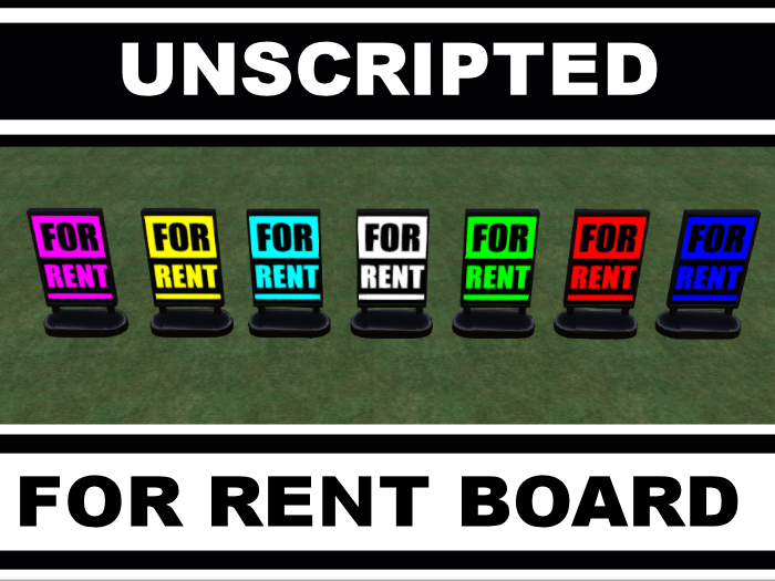 JHA Designs - For rent standing board - JHA012