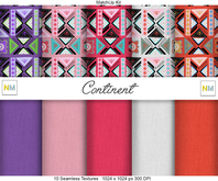 Continent Matchup Kit 10 Seamless Textures NM