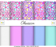 Obsession Matchup Kit 10 Seamless Textures NM