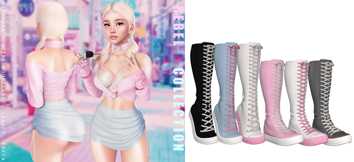 Rebelpill - Rebell Collection Boots Fatpack