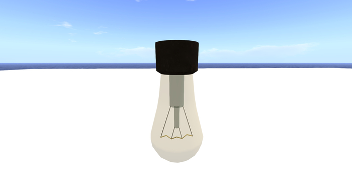 Ordinary light bulb Mesh