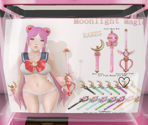 .tsg. Moonlight Magic - Moon Stick Orange