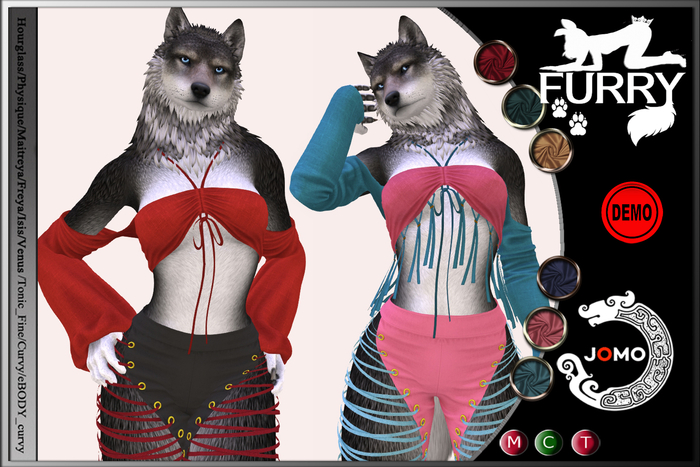 C&N Furry Jomo Top Laura Demo v1