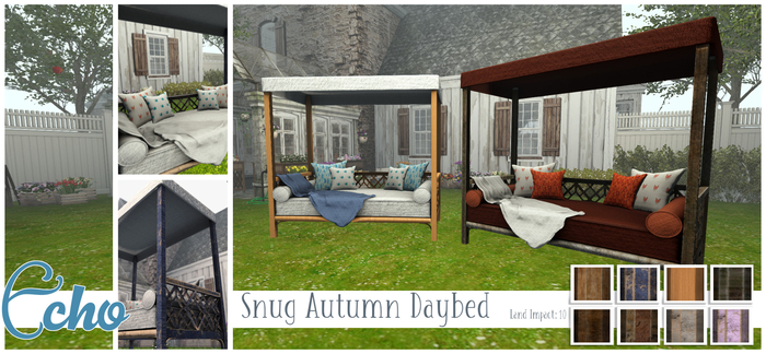 Echo - Snug Autumn - Daybed - [Fatpack] - Wear Me!