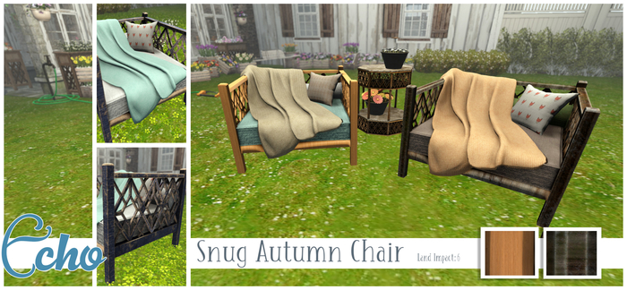 Echo - Snug Autumn - Chair - [Beech+Wenge] - Wear Me!