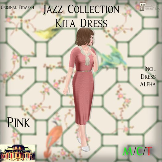 ~CdE~ May 2020 GROUP GIFT - Jazz Kita PINK Dress