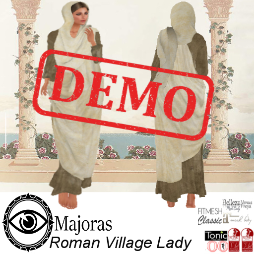 Majoras Roman Village Lady Demo - Wear to Unpack