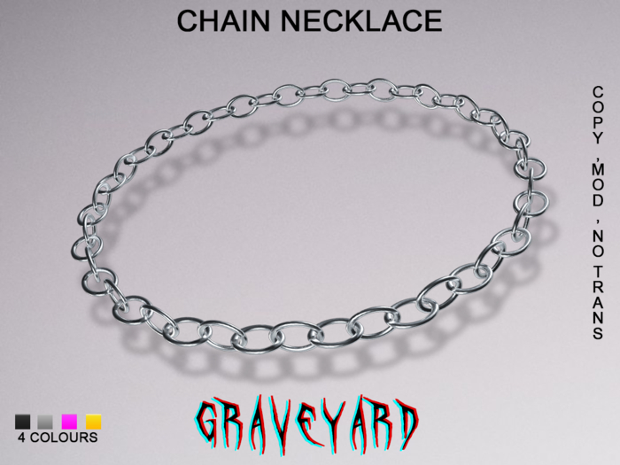 [ GRAVEYARD ] Chain Necklace