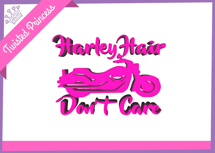 TP - BIKER HAIR 3D MESH SIGN -packer