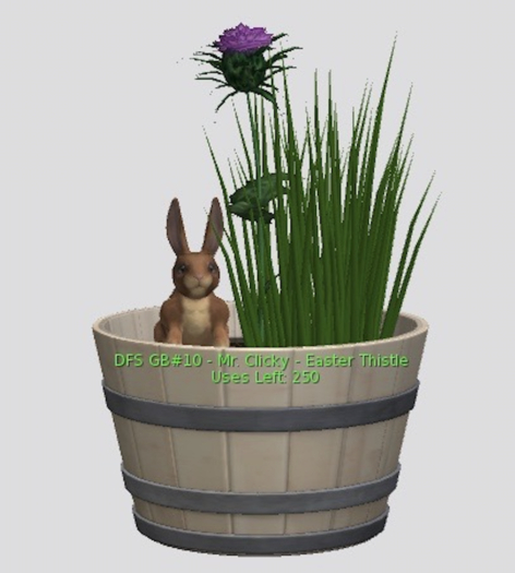 DFS GB#10 - Mr. Clicky - Easter Thistle [TEXTURE]