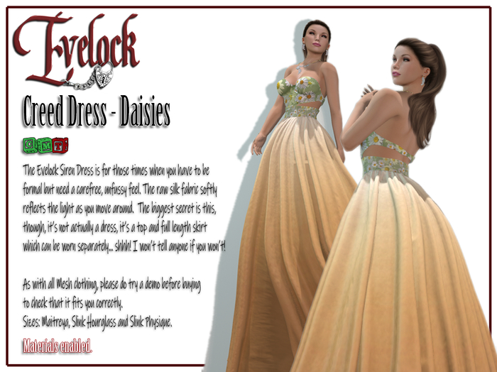 Evelock Creed Dress - Daisies