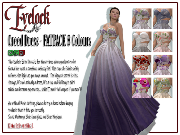 Evelock Creed Dress - FATPACK