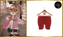 *DB* DINKIES MARNIE SHORTER LEGGINGS *red