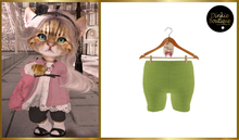 *DB* DINKIES MARNIE SHORTER LEGGINGS *lime