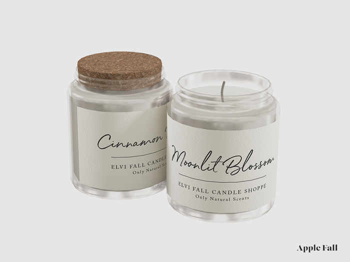 West Village Glass Jar Candle - Clear Glass (Box)