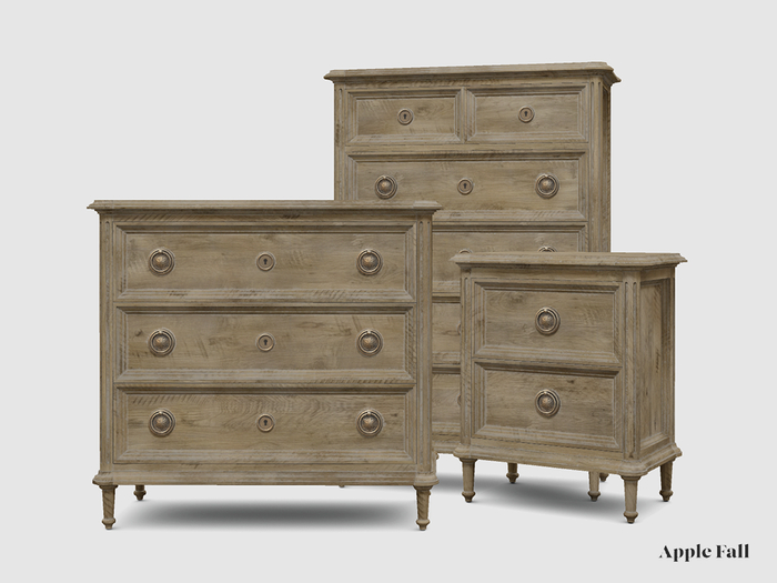 West Village Eleanora Bedroom Suite - Reclaimed Oak (Box)