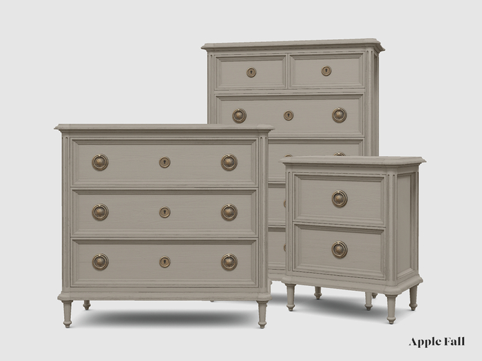 West Village Eleanora Bedroom Suite - Parisian Grey (Box)