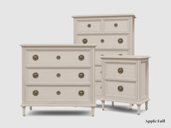 West Village Eleanora Bedroom Suite - Cream (Box)