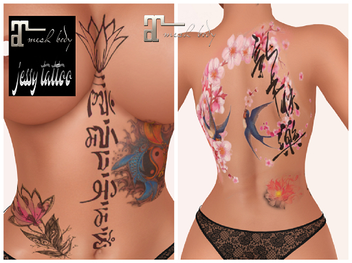 tattoo asia fleur
