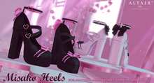 ALTAIR* misako heels .black. (attach me)