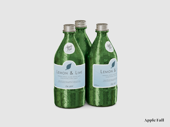 Apple Fall Lemon & Lime Water (Box)