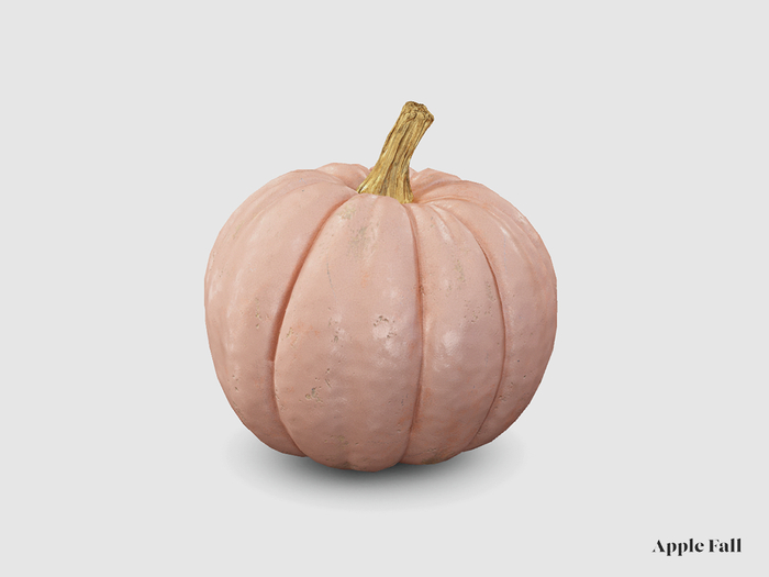 Apple Fall Pumpkin - Porcelain Doll (Box)