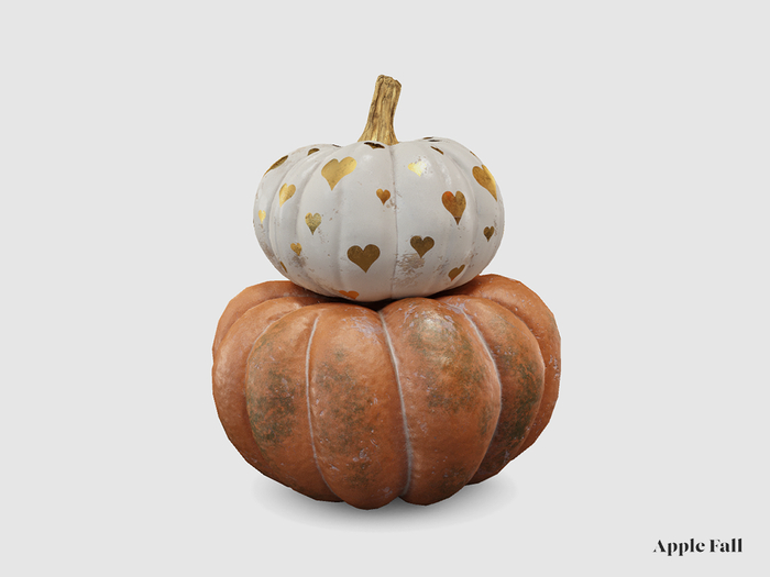 Apple Fall Pumpkin - Musquee Stacked (Box)