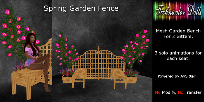 -TDolls Mesh- Spring Garden Fence(Cmt-Box)