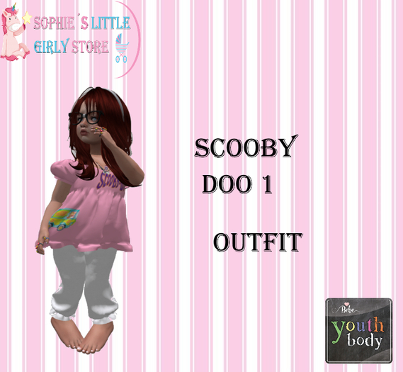 SLGS - Outfit (Youth) Scooby Doo 1