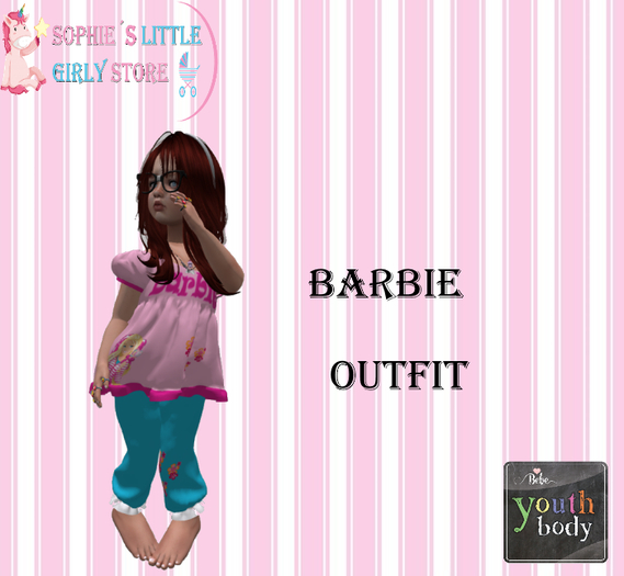 SLGS - Outfit (Youth) Barbie