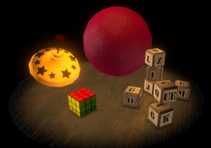 *Seek* Toys ambient decor