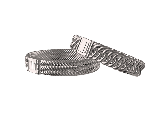 MINIMAL - Letal Bracelets Silver